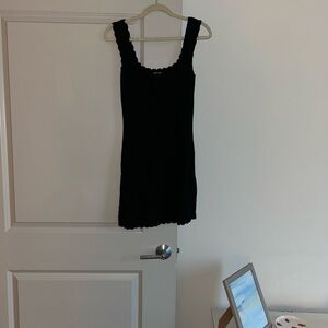 Black Knitted Dress